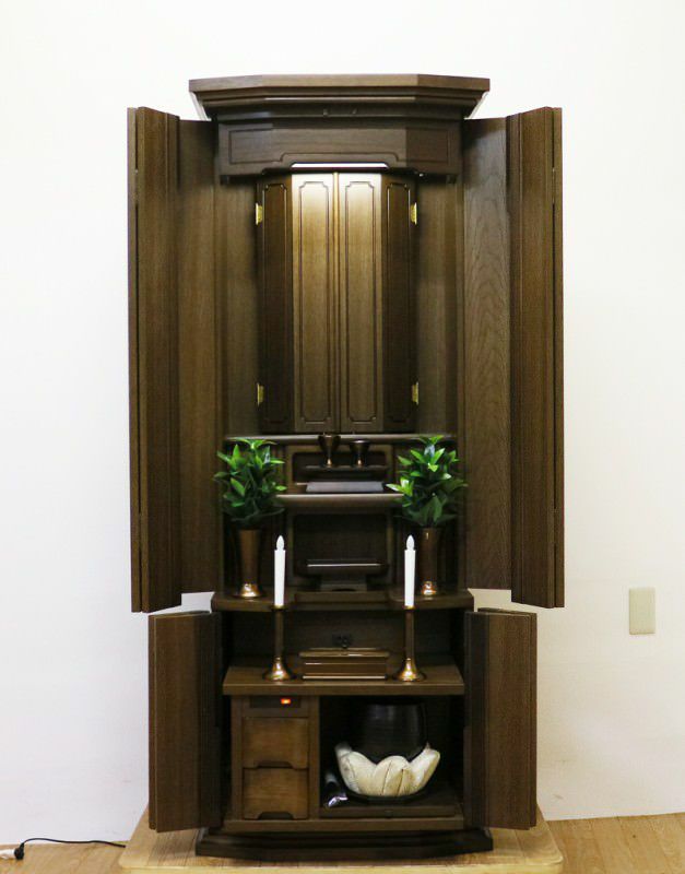 創価学会 中古家具調 仏壇 584 洋室・リビングに最適 | 桜梅桃李.com