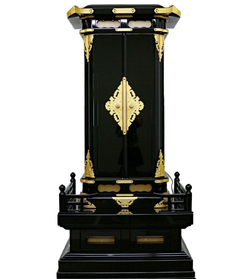 創価学会 伝統型厨子仏壇 「正徳60」 経机30付 特装・常住御本尊様対応