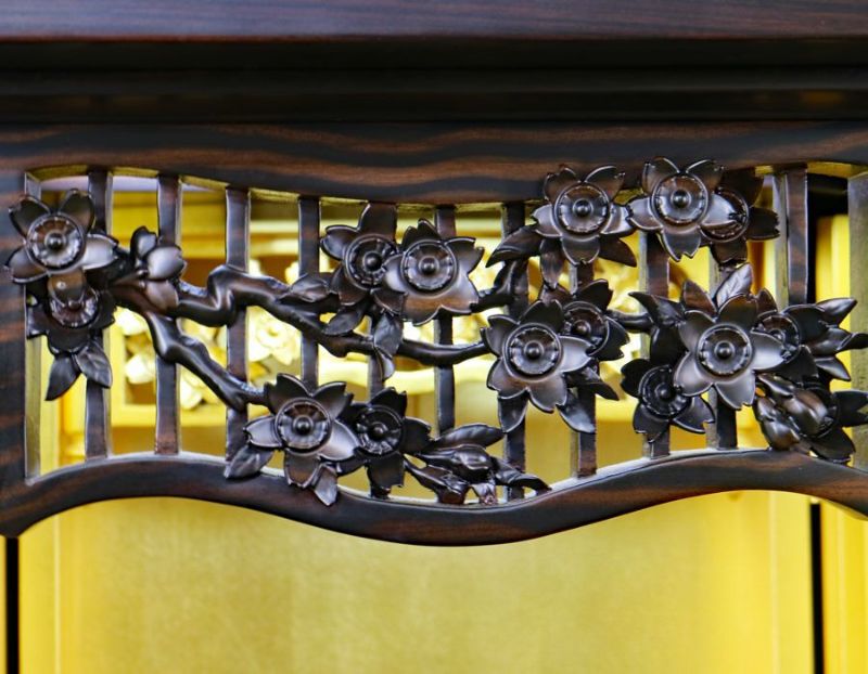 創価学会 厨子型 中古仏壇 826 金剛堂 21号黒檀厨子 | 桜梅桃李.com