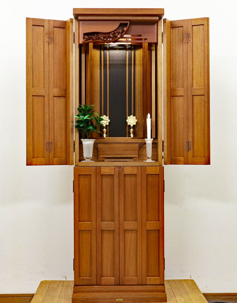 創価学会 家具調 中古仏壇 792 金剛堂 501 ニヤトー ブリーゼ | 桜梅