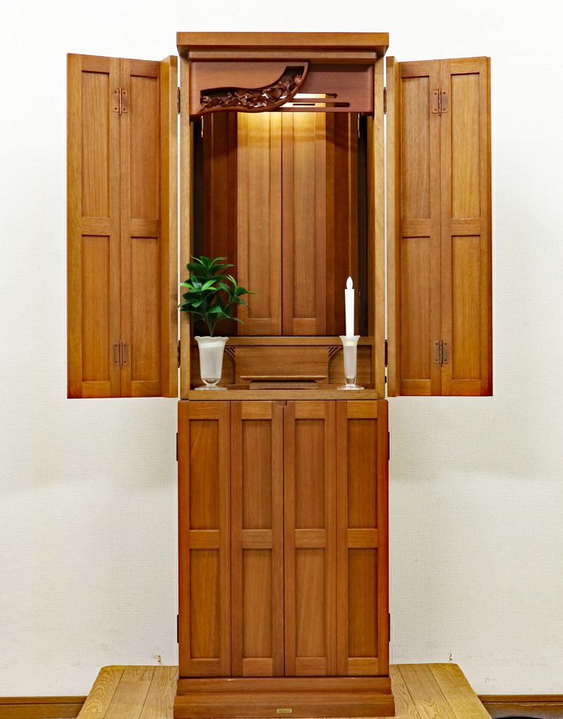 創価学会 家具調 中古仏壇 792 金剛堂 501 ニヤトー ブリーゼ | 桜梅