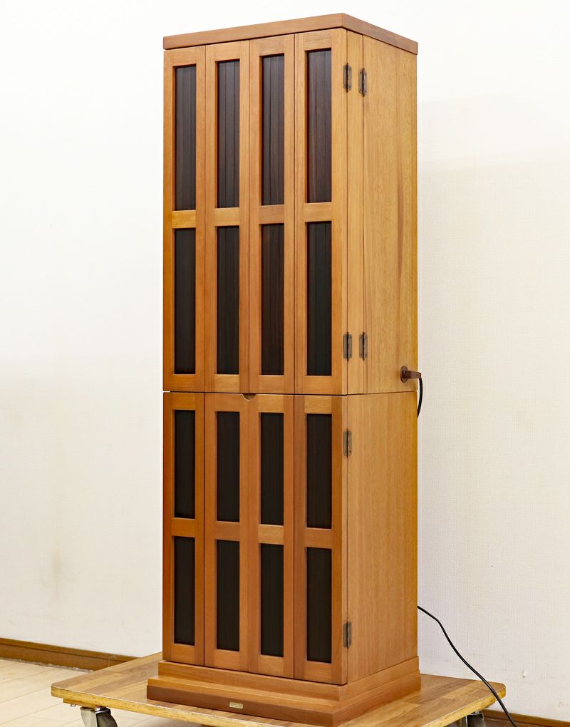 創価学会 家具調 中古仏壇 842 金剛堂 502 ソノクリン&ニヤトー無垢