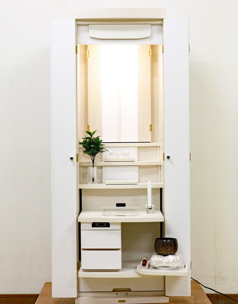 創価学会 家具調 中古仏壇 982 バニラ | 桜梅桃李.com