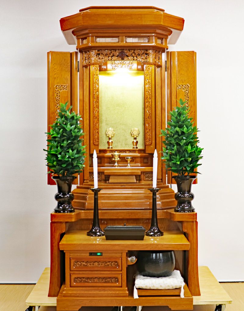 創価学会 屋久杉本金箔厨子型仏壇 「プレミアム001」 | 桜梅桃李.com