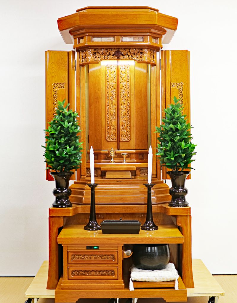 創価学会 屋久杉本金箔厨子型仏壇 「プレミアム001」 | 桜梅桃李.com