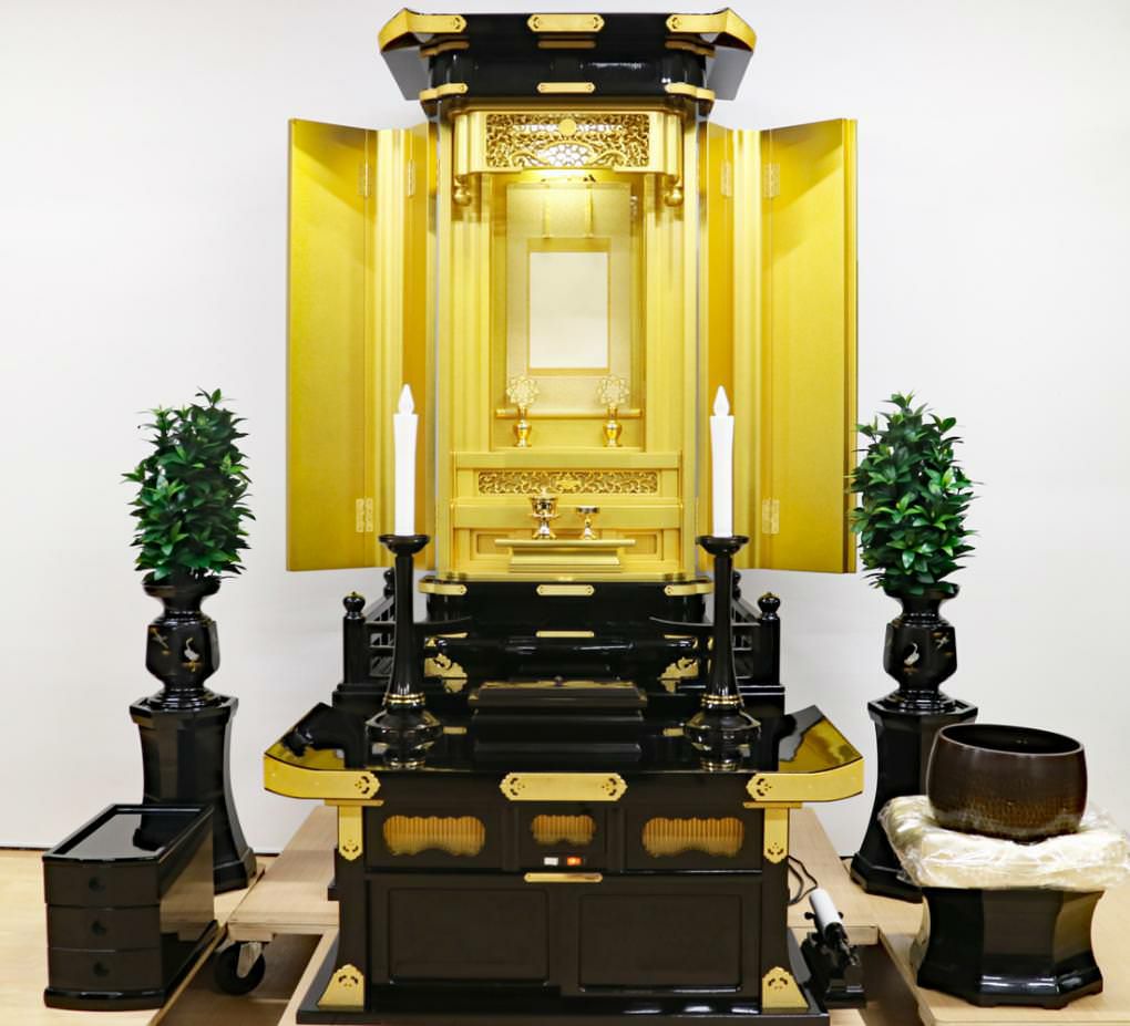 創価学会中古仏壇 1268 正徳60-30 経机付 常住御本尊様対応 | 桜梅桃李.com