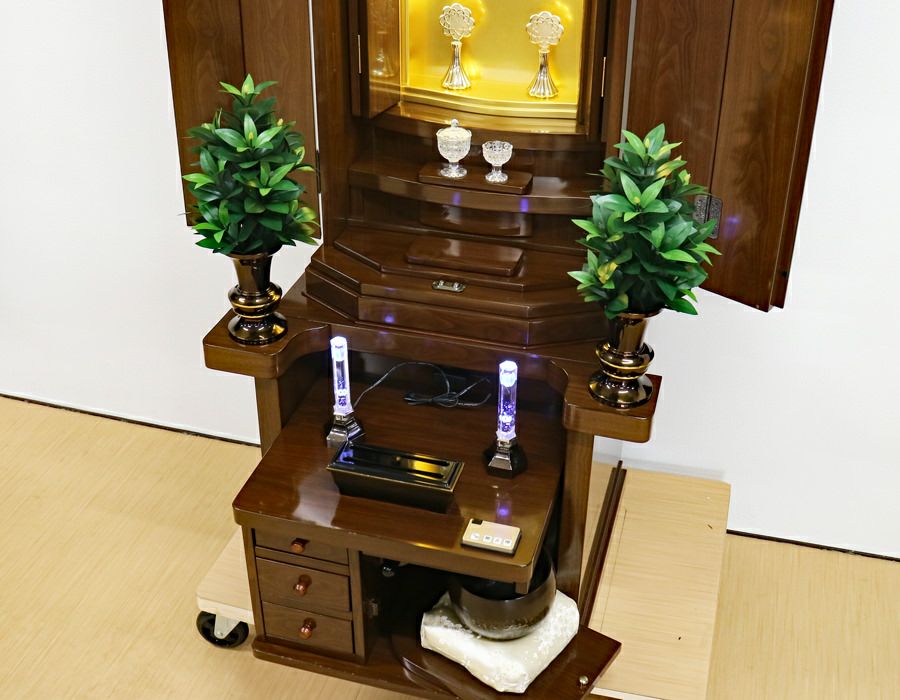 創価学会中古仏壇 1245:通常販売価格から5万円引き｜仏壇革命・虚空