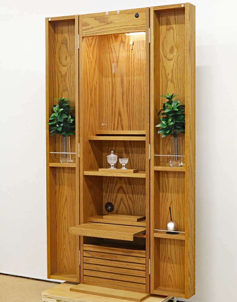 創価学会 家具調 中古仏壇 1315 OKAWA オーク | 桜梅桃李.com