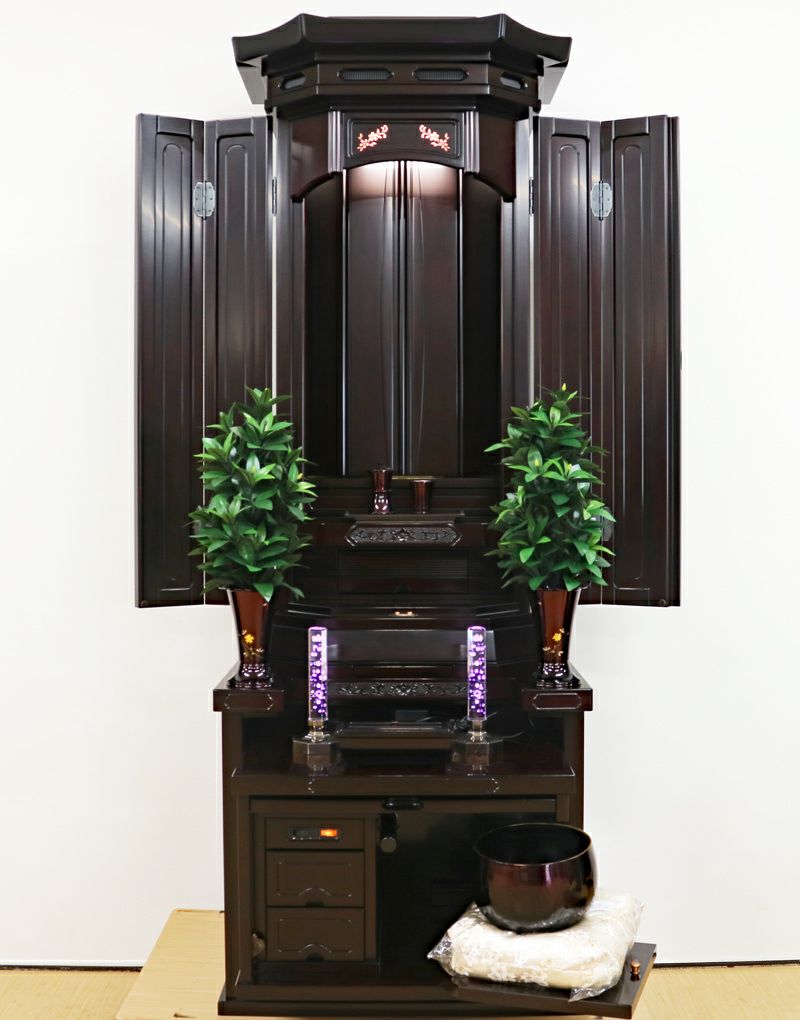 創価学会 厨子型 中古仏壇 1332 明日香 紫檀 徳島仏壇 | 桜梅桃李.com